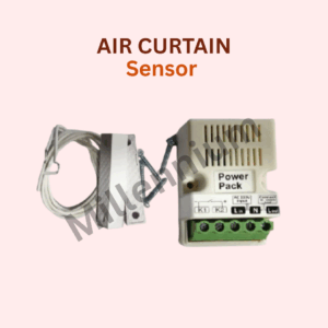Air Curtain Sensor used for automatic activation of air curtains for energy-efficient door and entrance control