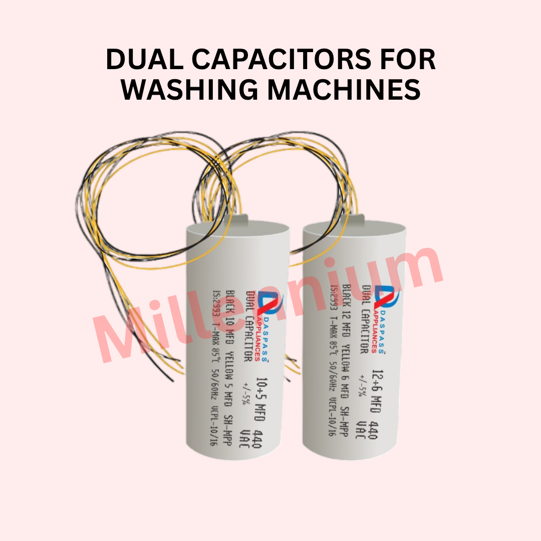 Dual Capacitor for Washing Machines – High Performance Wash & Spin Motor Capacitor
