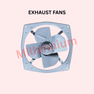 Industrial Exhaust Fan mounted on wall for powerful air ventilation and heat removal