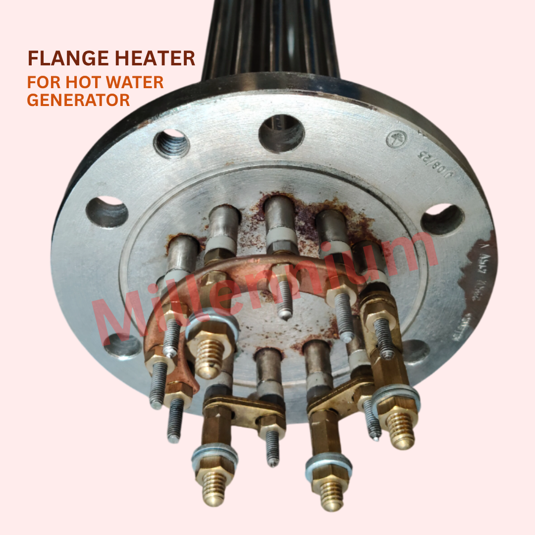 Flange Heater for Hot Water Generator | Manufacturer in Delhi - Image 3