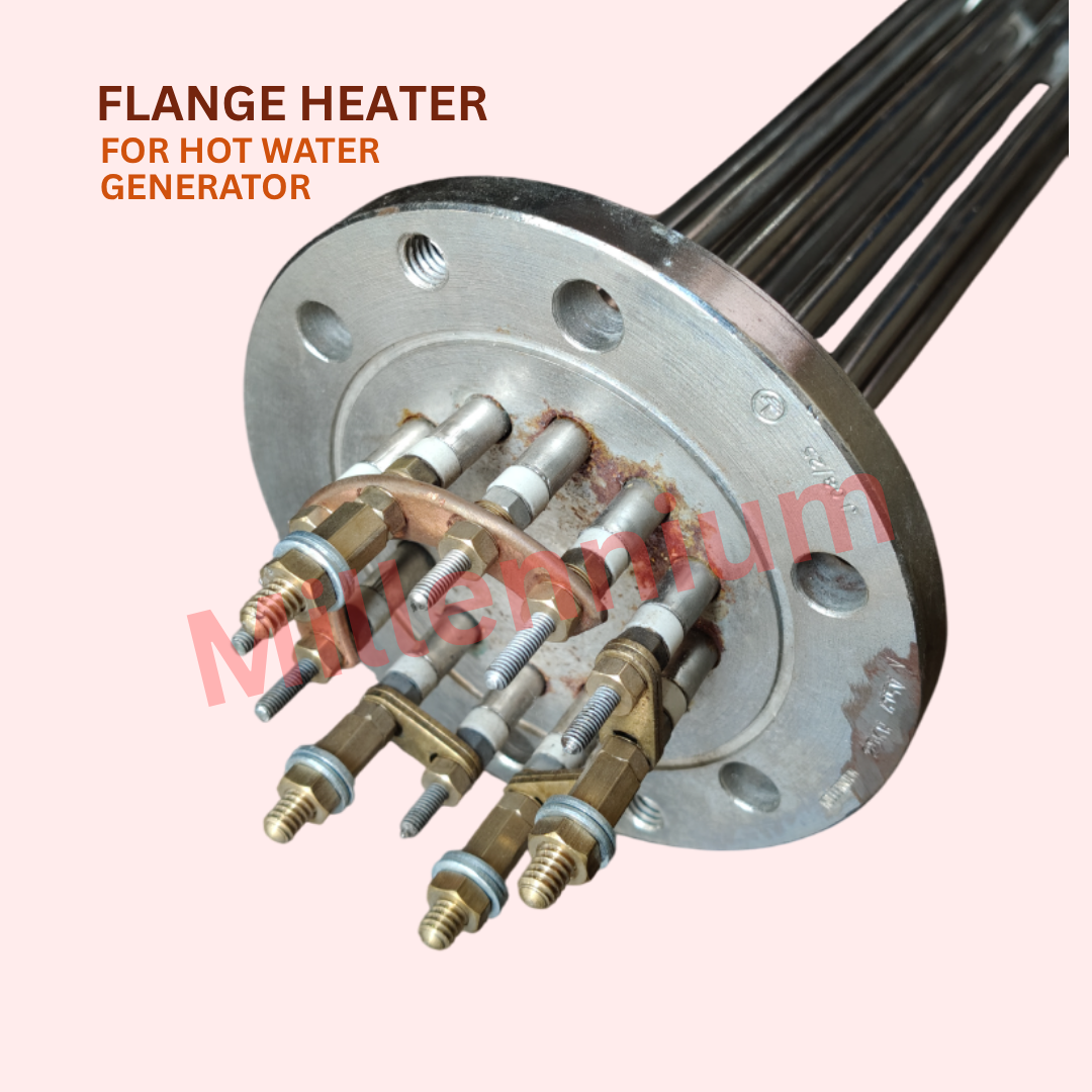 Flange Heater for Hot Water Generator | Manufacturer in Delhi - Image 2