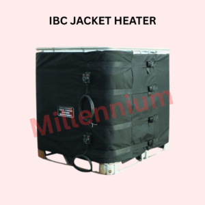 IBC Jacket Heater covering an intermediate bulk container for efficient heating and temperature control