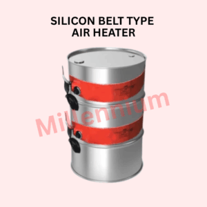 Silicon Belt Type Air Heater used for uniform heating of cylindrical surfaces and industrial equipment