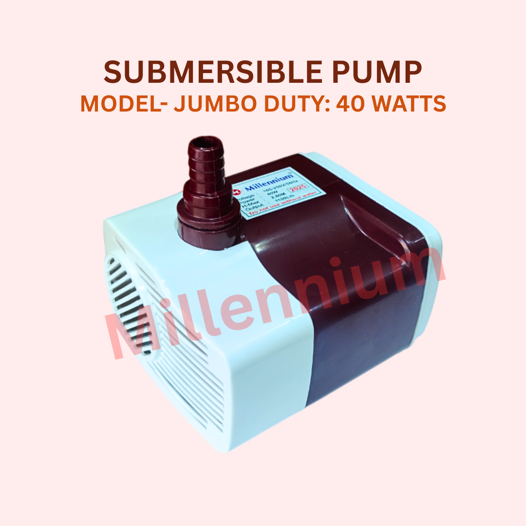 Submersible Pump 40 Watts – Energy Efficient Water Pump for Home, Garden, and Aquarium